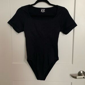 Black Bodysuits (black & pink) OQQ Large